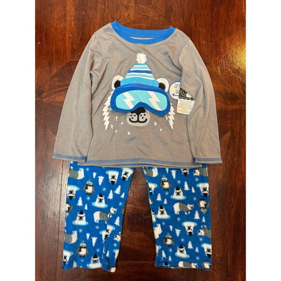 ONLY BOY RENE ROFE TODDLER MICROFLEECE PAJAMA SIZE 3Y - Picture 1 of 7